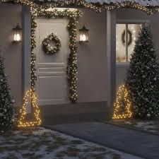 vidaXL Julträd med 80 LEDs - 60 cm