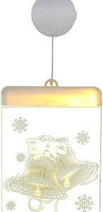 Julfönster LED Suglampor - Batteridriven Dekorativ Belysning