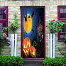 YYDSCQ Jul- och Halloween Dörröverdrag - Vattentät Skydd