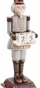 Julnötknäppare med Kalender - 31 cm - Dekoration och Presentidé