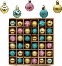 Julgranskulor Set - 36 St