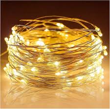 YzzYzz Batteridriven Ljusslinga 6 m med 60 Mini LED-lampor