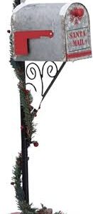 Hängande Julbrevlåda med Stolpe