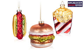 Handmålade Julgranskulor - BRUBAKER Trädkulor