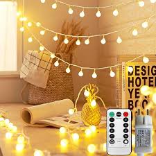 Ljusslinga med 100 LED-kulor